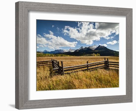USA, Colorado, Dallas Divide, Last Dollar Ranch-Ann Collins-Framed Photographic Print