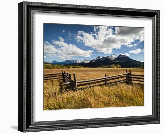 USA, Colorado, Dallas Divide, Last Dollar Ranch-Ann Collins-Framed Photographic Print