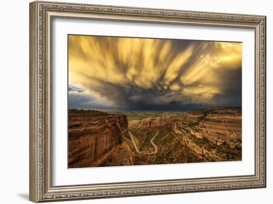 USA, Colorado, Mesa County, Colorado National Monument-Christian Heeb-Framed Photographic Print