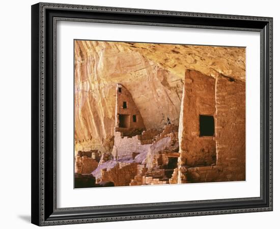 USA, Colorado, Mesa Verde, Long House-John Ford-Framed Photographic Print