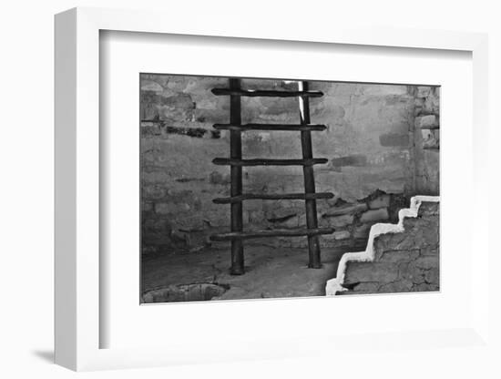 USA, Colorado, Mesa Verde, Long Ladder-John Ford-Framed Photographic Print