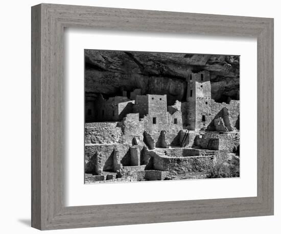 USA, Colorado, Mesa Verde National Park. Cliff Palace ruin-Ann Collins-Framed Photographic Print