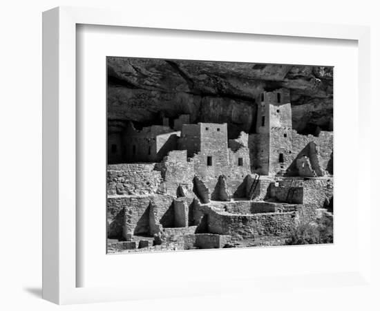 USA, Colorado, Mesa Verde National Park. Cliff Palace ruin-Ann Collins-Framed Photographic Print