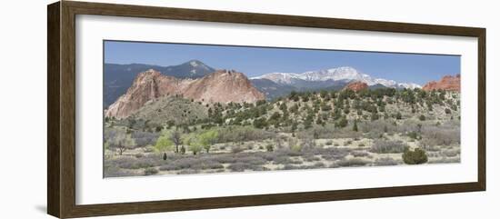 Usa, Colorado, Rockies, Rocky Mountains, Colorado Springs-Christian Heeb-Framed Photographic Print