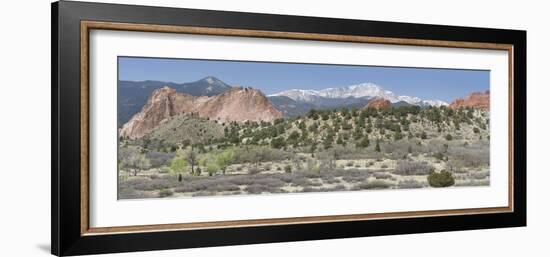 Usa, Colorado, Rockies, Rocky Mountains, Colorado Springs-Christian Heeb-Framed Photographic Print