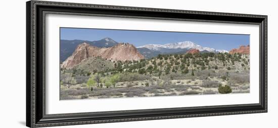 Usa, Colorado, Rockies, Rocky Mountains, Colorado Springs-Christian Heeb-Framed Photographic Print