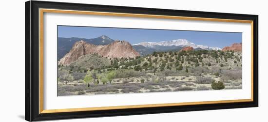 Usa, Colorado, Rockies, Rocky Mountains, Colorado Springs-Christian Heeb-Framed Photographic Print