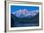 Usa, Colorado, Rocky Mountains, Aspen, Maroon Bells at Dawn-Christian Heeb-Framed Photographic Print
