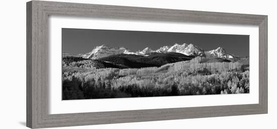 Usa, Colorado, Rocky Mountains, Aspens, Autumn-null-Framed Photographic Print