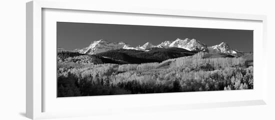 Usa, Colorado, Rocky Mountains, Aspens, Autumn-null-Framed Photographic Print