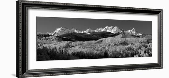 Usa, Colorado, Rocky Mountains, Aspens, Autumn-null-Framed Photographic Print