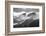 USA, Colorado, San Juan Mountains. Black and white of winter mountain landscape.-Jaynes Gallery-Framed Photographic Print