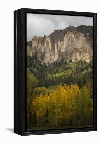 USA, Colorado, San Juan Mountains. Storm Clouds over Mountain-Don Grall-Framed Premier Image Canvas