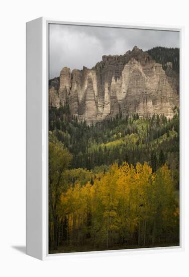 USA, Colorado, San Juan Mountains. Storm Clouds over Mountain-Don Grall-Framed Premier Image Canvas