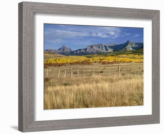 USA, Colorado, San Juan Mountains, Uncompahgre National Forest-John Barger-Framed Photographic Print