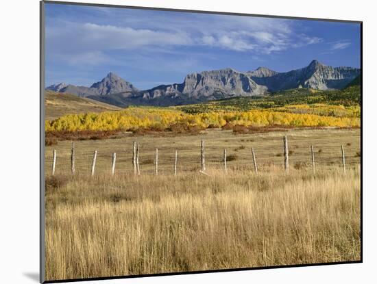 USA, Colorado, San Juan Mountains, Uncompahgre National Forest-John Barger-Mounted Photographic Print