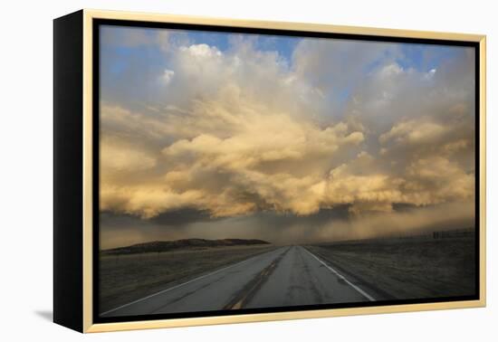 USA, Colorado. Spring Storm Clouds at Sunrise Above South Park-Jaynes Gallery-Framed Premier Image Canvas