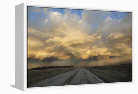 USA, Colorado. Spring Storm Clouds at Sunrise Above South Park-Jaynes Gallery-Framed Premier Image Canvas