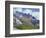 USA, Colorado, Uncompahgre National Forest, Fall Snow on Ophir Needles Above Aspen and Conifers-John Barger-Framed Photographic Print