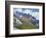 USA, Colorado, Uncompahgre National Forest, Fall Snow on Ophir Needles Above Aspen and Conifers-John Barger-Framed Photographic Print