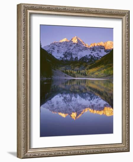 USA, Colorado, White River National Forest, Maroon Bells Snowmass Wilderness-John Barger-Framed Photographic Print