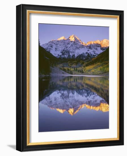 USA, Colorado, White River National Forest, Maroon Bells Snowmass Wilderness-John Barger-Framed Photographic Print