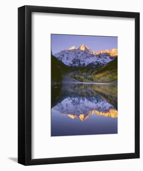 USA, Colorado, White River National Forest, Maroon Bells Snowmass Wilderness-John Barger-Framed Photographic Print