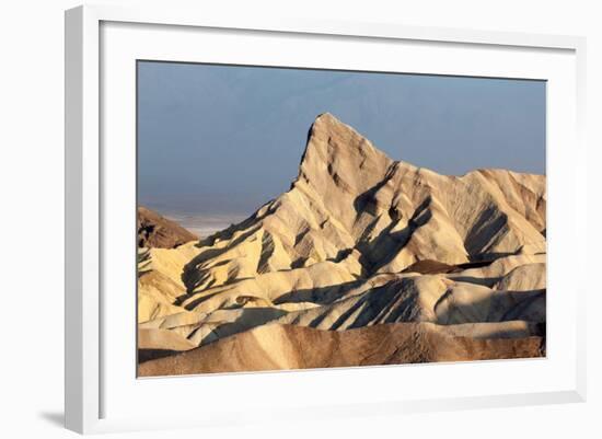 USA, Death Valley National Park, Zabriskie Point, Sunrise-Catharina Lux-Framed Photographic Print
