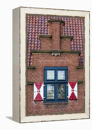 Usa, Delaware, Lewes, Zwaanendael Museum, Built in 1931 to Showcase Early Dutch Settlers-Walter Bibikow-Framed Premier Image Canvas