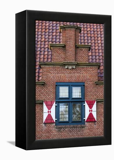 Usa, Delaware, Lewes, Zwaanendael Museum, Built in 1931 to Showcase Early Dutch Settlers-Walter Bibikow-Framed Premier Image Canvas