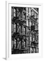 USA, East Coast, New York, Manhattan, New York , Lower Eastside building-Christian Heeb-Framed Photographic Print