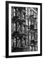 USA, East Coast, New York, Manhattan, New York , Lower Eastside building-Christian Heeb-Framed Photographic Print