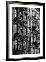USA, East Coast, New York, Manhattan, New York , Lower Eastside building-Christian Heeb-Framed Photographic Print