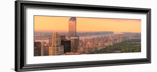 Usa, East Coast, New York, Manhattan, View from Top of the Rock-Christian Heeb-Framed Photographic Print