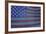 Usa Flag Of Binary Code-rolffimages-Framed Premium Giclee Print