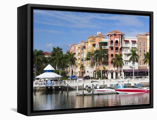 USA, Florida, Gulf Coast, Naples, Bayfront-Walter Bibikow-Framed Premier Image Canvas