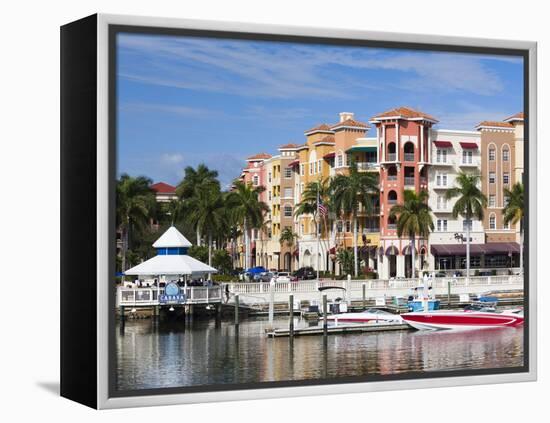 USA, Florida, Gulf Coast, Naples, Bayfront-Walter Bibikow-Framed Premier Image Canvas