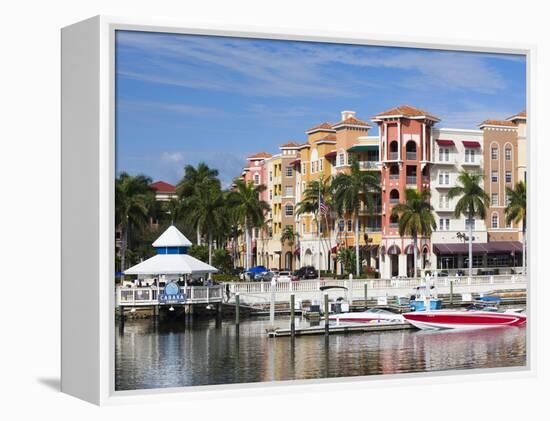USA, Florida, Gulf Coast, Naples, Bayfront-Walter Bibikow-Framed Premier Image Canvas