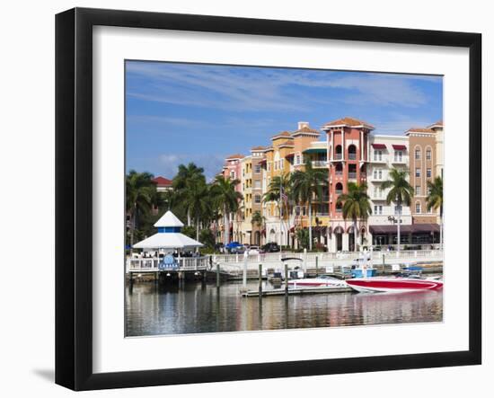 USA, Florida, Gulf Coast, Naples, Bayfront-Walter Bibikow-Framed Photographic Print