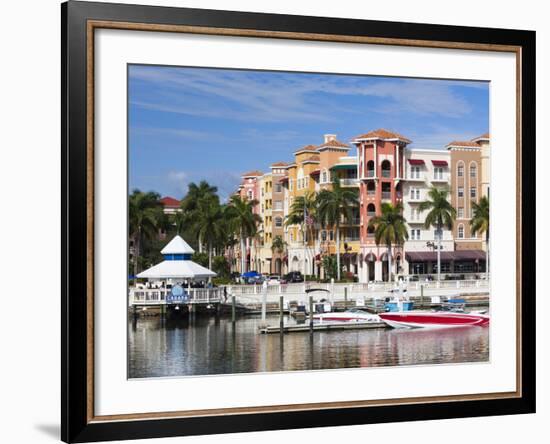 USA, Florida, Gulf Coast, Naples, Bayfront-Walter Bibikow-Framed Photographic Print