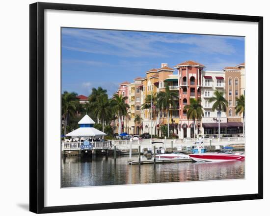 USA, Florida, Gulf Coast, Naples, Bayfront-Walter Bibikow-Framed Photographic Print