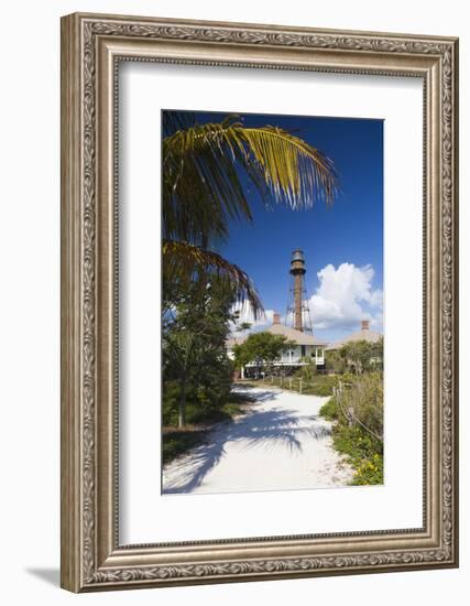 USA, Florida, Gulf Coast, Sanibel Island, Sanibel Lighthouse-Walter Bibikow-Framed Photographic Print