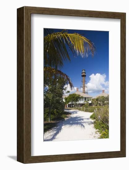 USA, Florida, Gulf Coast, Sanibel Island, Sanibel Lighthouse-Walter Bibikow-Framed Photographic Print