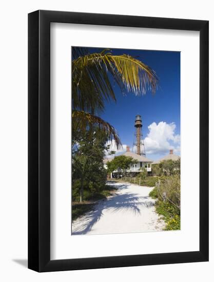 USA, Florida, Gulf Coast, Sanibel Island, Sanibel Lighthouse-Walter Bibikow-Framed Photographic Print