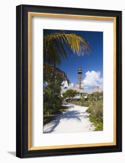 USA, Florida, Gulf Coast, Sanibel Island, Sanibel Lighthouse-Walter Bibikow-Framed Photographic Print