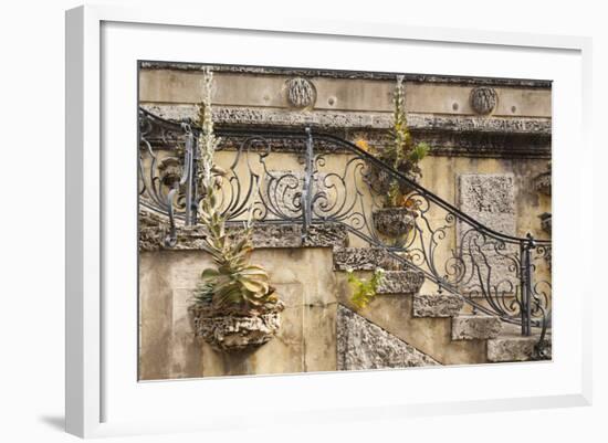 USA, Florida, Miami, Coconut Grove, Vizcaya Museum and Gardens-Walter Bibikow-Framed Photographic Print