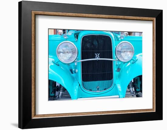 USA, Florida, New Smyrna Beach, classic car show, 1936 Ford-Lisa Engelbrecht-Framed Photographic Print