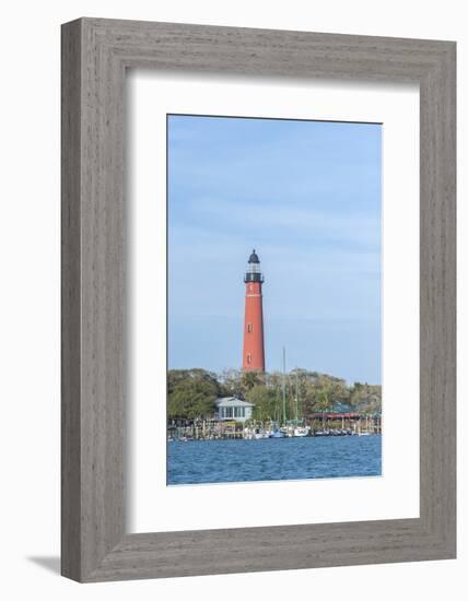 USA, Florida, Ponce Inlet, Ponce de Leon Inlet lighthouse.-Jim Engelbrecht-Framed Photographic Print