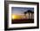 USA, Florida, Sarasota, Crescent Beach, Siesta Key, Sunset-Bernard Friel-Framed Photographic Print