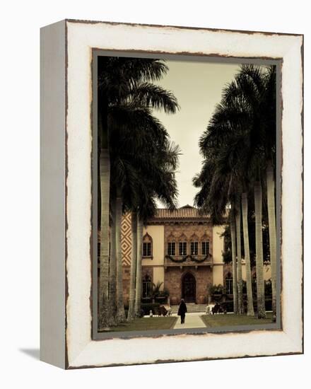 USA, Florida, Sarasota, Ringling Museum, Ca D'Zan, John Ringing Mansion-Walter Bibikow-Framed Premier Image Canvas